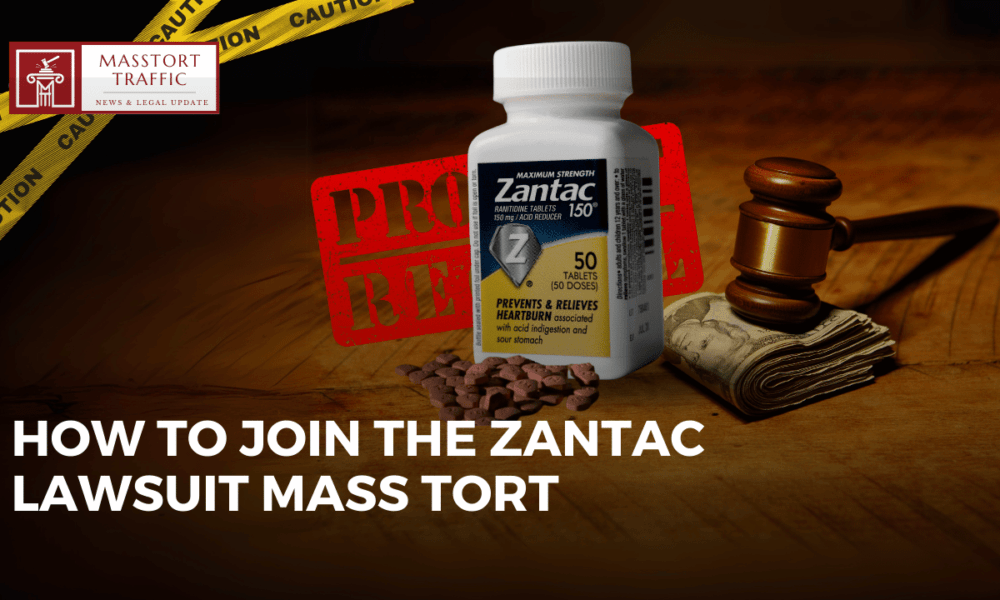 Zantac lawsuit mass tort