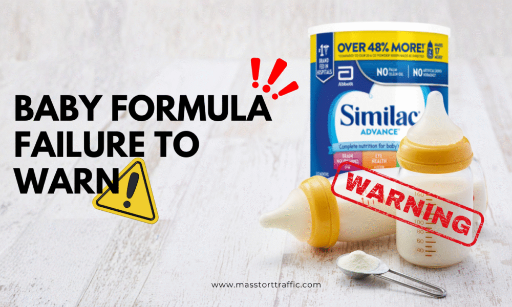 baby formula failure to warn