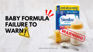 baby formula failure to warn