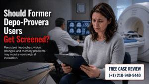 Depo-Provera brain tumor screening